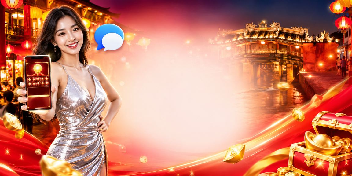 Không khí chợ đêm Hội An với người dùng trải nghiệm casino trên điện thoại